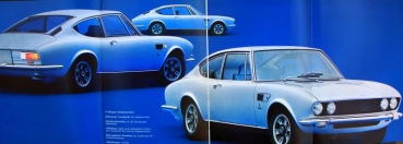 Fiat Dino Coupe Modelprogram 1968 Carbrochure (9932)